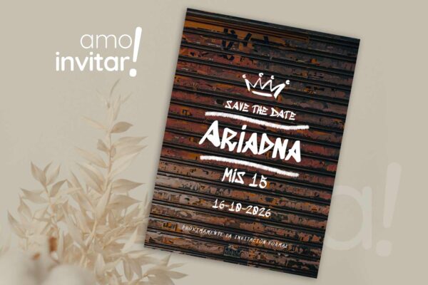 Save The Date Tarjeta 15 años - Imagen 11
