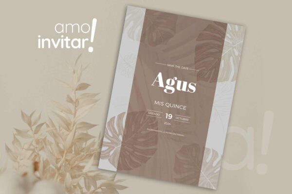 Save The Date Tarjeta 15 años - Imagen 21