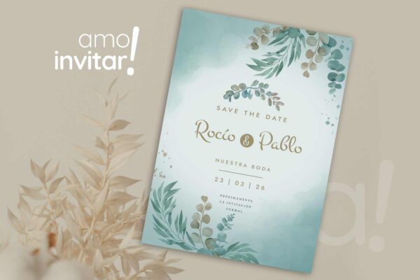 Save The Date Tarjeta - Imagen 2