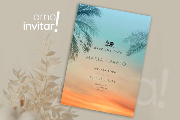 Save The Date Tarjeta - Imagen 4