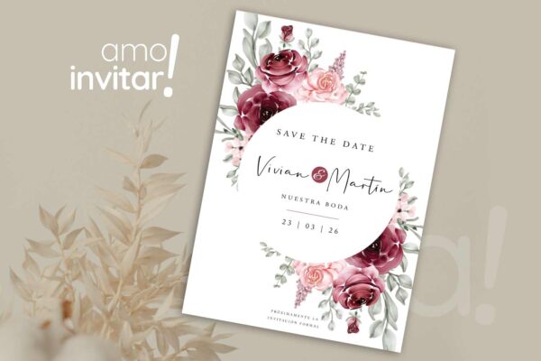 Save The Date Tarjeta - Imagen 7