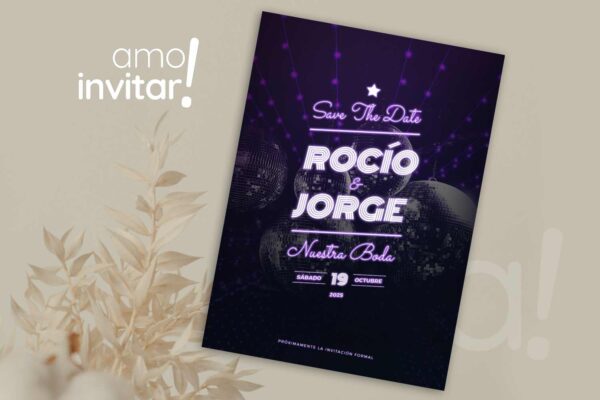 Save The Date Tarjeta - Imagen 8