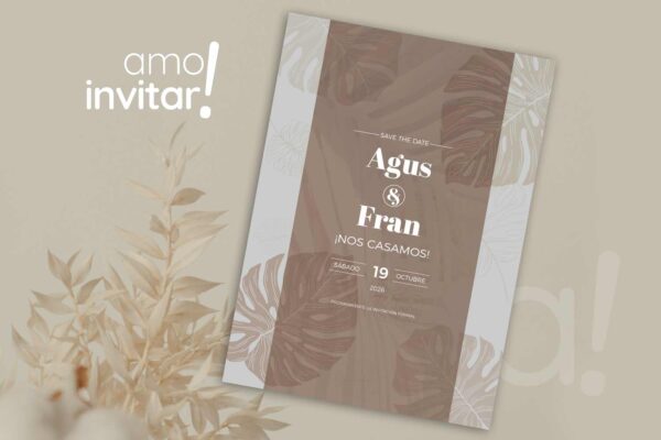 Save The Date Tarjeta - Imagen 9