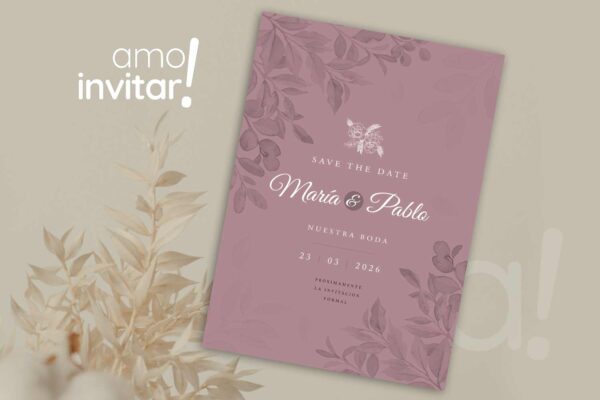 Save The Date Tarjeta - Imagen 10
