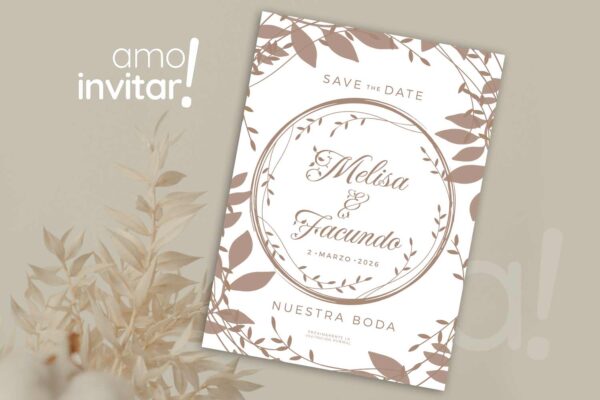 Save The Date Tarjeta - Imagen 13