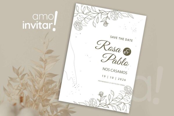 Save The Date Tarjeta - Imagen 16