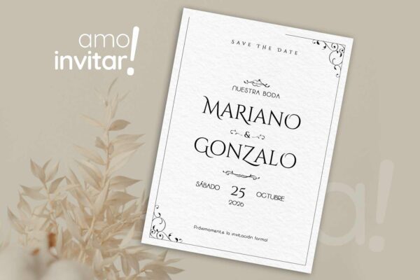 Save The Date Tarjeta - Imagen 20