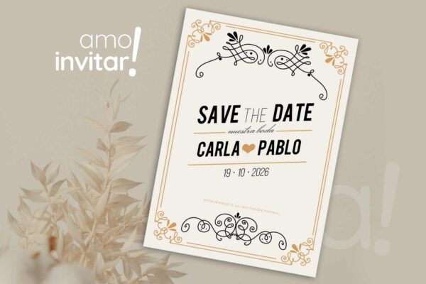Save The Date Tarjeta - Imagen 22