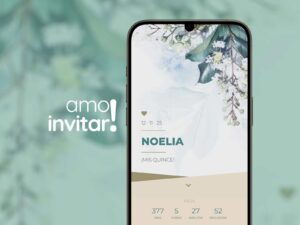 Invitación Web Armonía 15 años