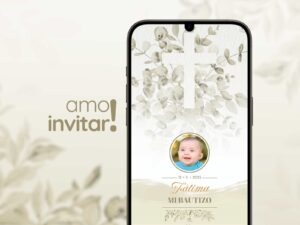 Invitación Web Bautizo / Bautismo Amanecer