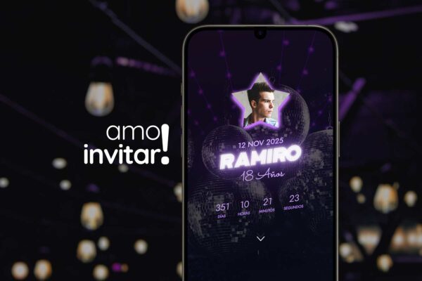 Invitación Web Cumpleaños 2