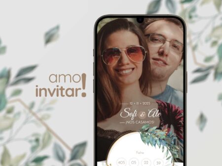 Invitación Digital Garden Boda