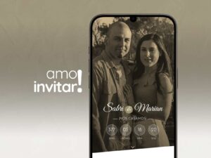 Invitación Web Minimal Boda