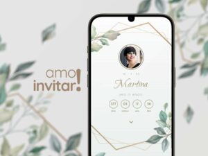 Invitación Web Natural 15 años