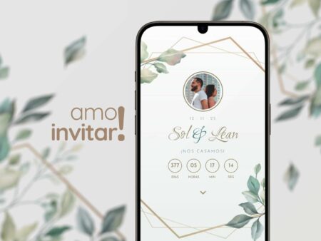 Invitación Digital Oliva Boda