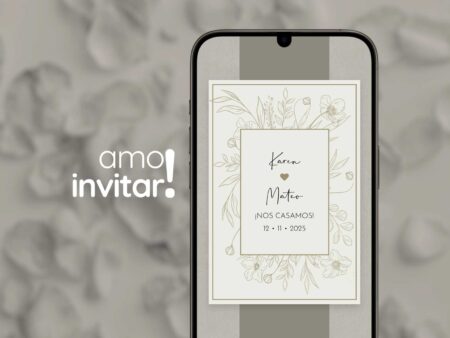 Invitación Digital Passion Boda