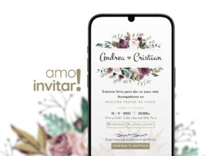 Invitación Web Pedida de Mano