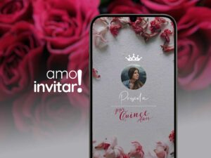 Invitación Web Rouge 15 años