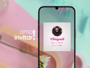 Invitación Web Sweet 15 años