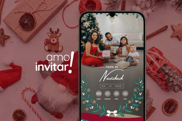 Invitación Web Navidad