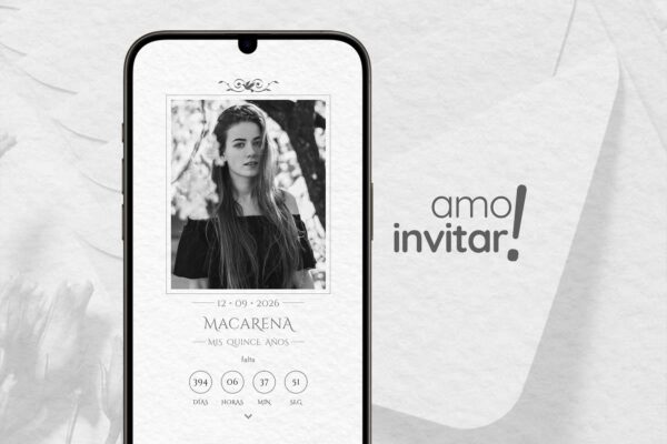 Invitación Web Romantic 15