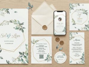 Pack invitación para imprimir + Recursos gráficos